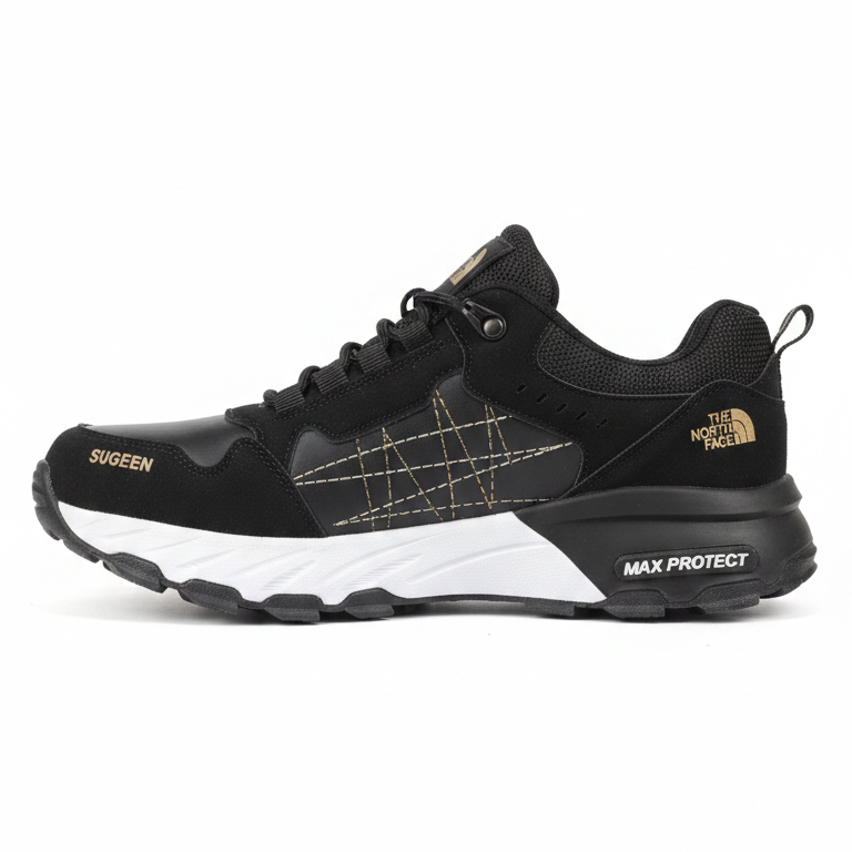 کفش کوهنوردی و طبیعت‌گردی و پیاده روی مردانه North Face Max Protect رنگ مشکی سفید