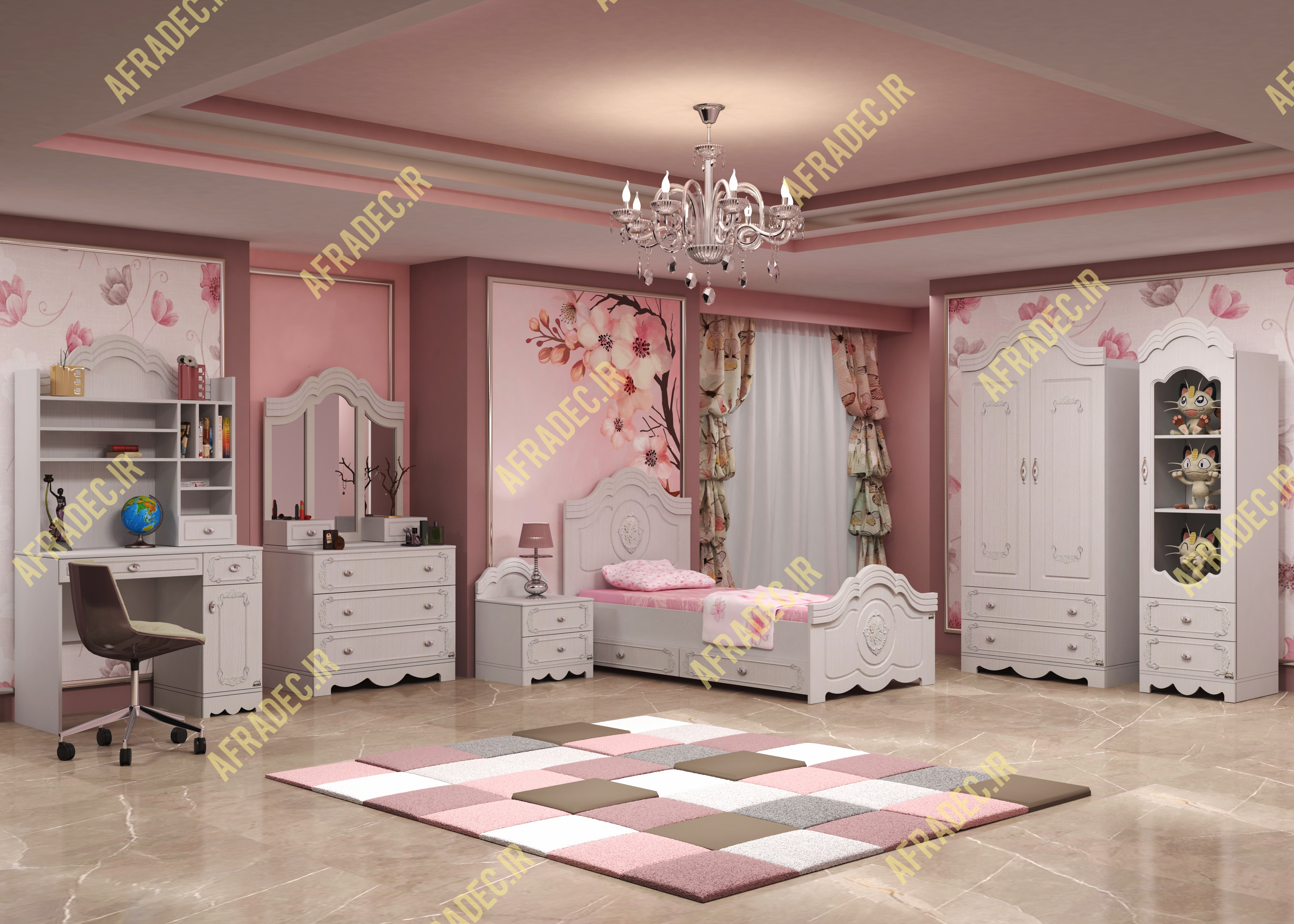 سرویس خواب یکنفره و نوجوان